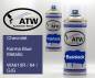 Preview: Chevrolet, Karma Blue Metallic, WA610R / 64 / GIG: 400ml Sprühdose + 400ml Klarlack - Set, von ATW Autoteile West.